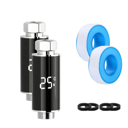 Universal LED Shower Temperature Monitor