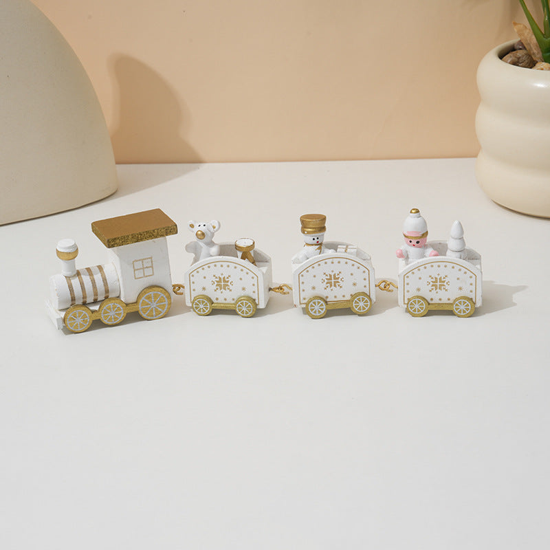 📢📢 49% OFF🎄Mini Christmas Train Ornament – Festive Tabletop Decor, Window Display & Cake Topper