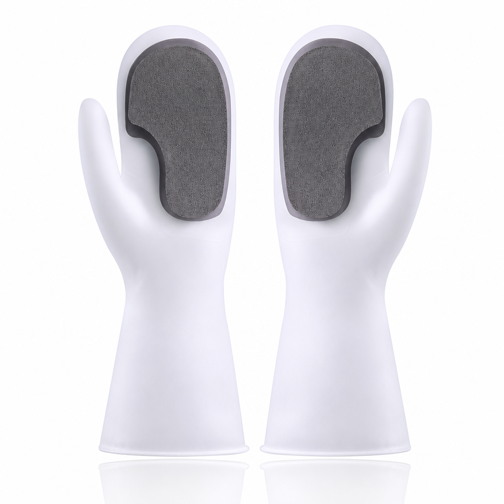 📢📢50% OFF !! ⏰Multifunctional Waterproof Kitchen Dishwashing and Household Cleaning Gloves🧼