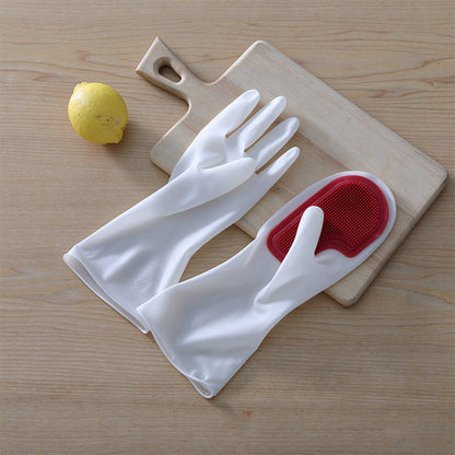 📢📢50% OFF !! ⏰Multifunctional Waterproof Kitchen Dishwashing and Household Cleaning Gloves🧼