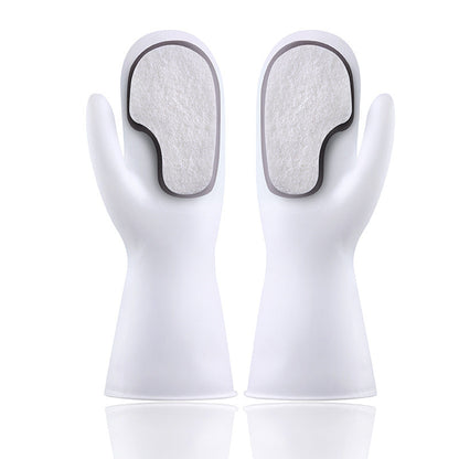 📢📢50% OFF !! ⏰Multifunctional Waterproof Kitchen Dishwashing and Household Cleaning Gloves🧼