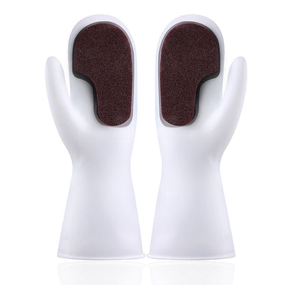 📢📢50% OFF !! ⏰Multifunctional Waterproof Kitchen Dishwashing and Household Cleaning Gloves🧼