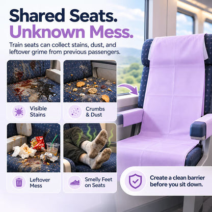 Disposable Train Seat Cover - Your Own Clean